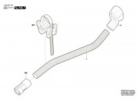 Bosch 1 600 A00 1GA GDE hex Dust Extraction Spare Parts